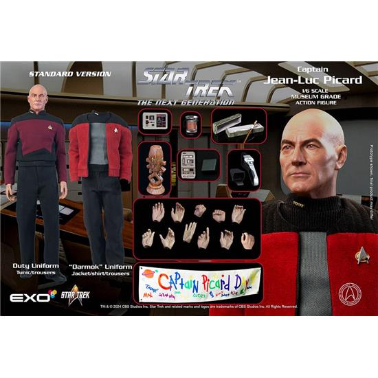 Star Trek: Captain Jean-Luc Picard (Next Generation) Action Figure 1/6 30 cm