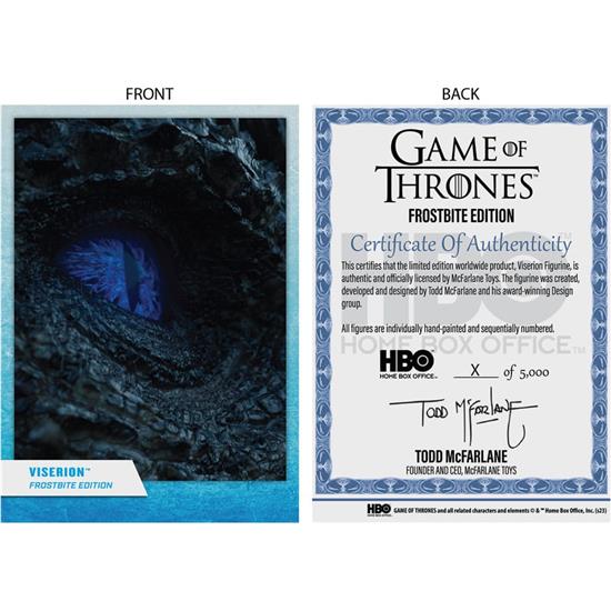 Game Of Thrones: Viserion Frostbite (Gold Label) Action Figure 15 cm