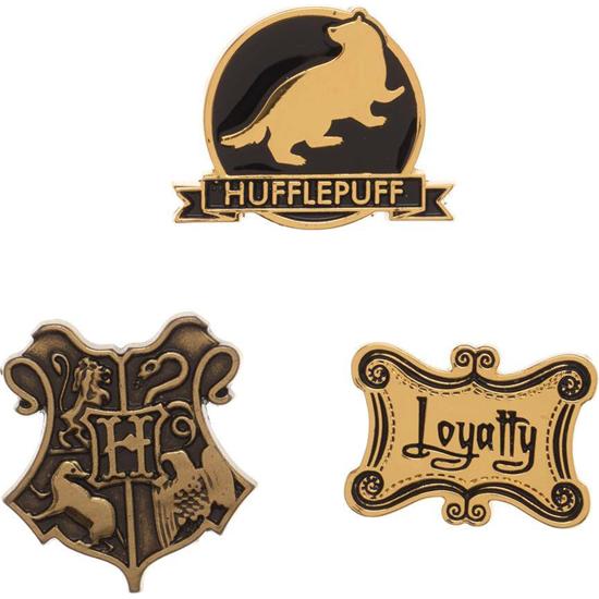 Harry Potter: Hufflepuff Pin Sæt 3-Pak