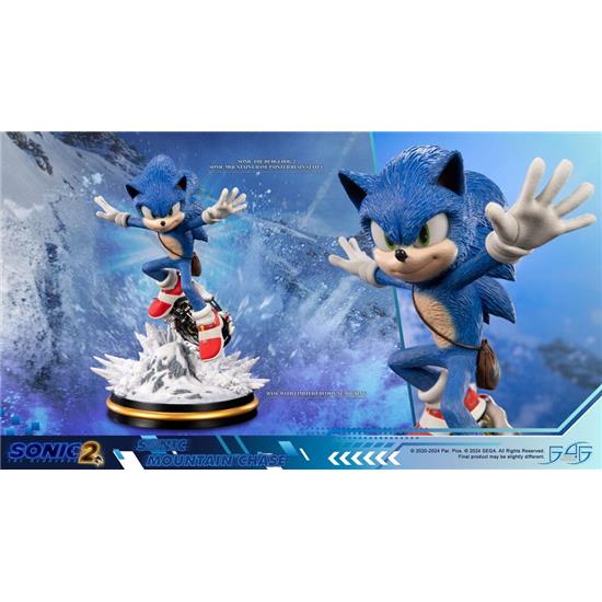 Sonic The Hedgehog: Sonic Mountain Chase Statue 34 cm