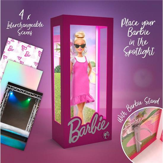 Barbie: Barbie Display Case with Light