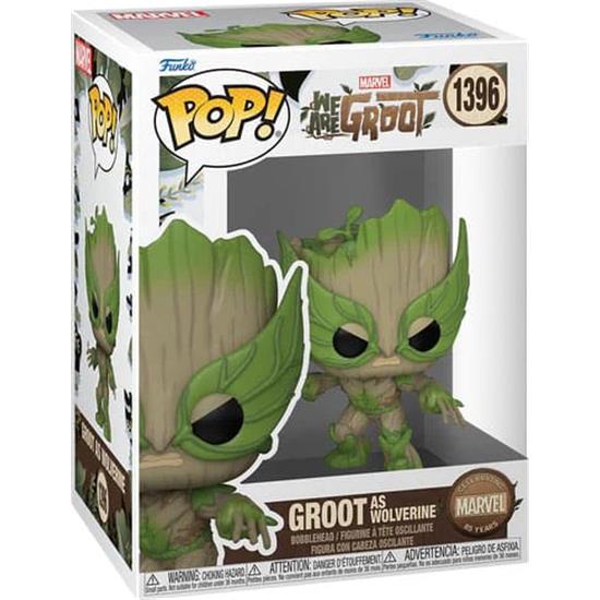 We Are Groot: Groot as Wolverine POP! Movies Vinyl Figur (#1396)