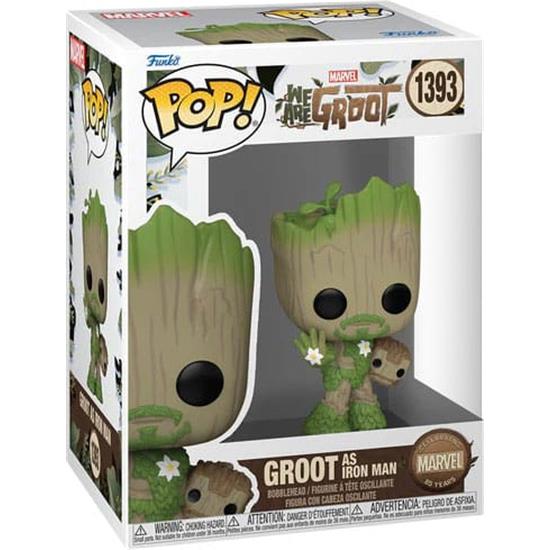 We Are Groot: Groot as Iron Man POP! Movies Vinyl Figur (#1393)