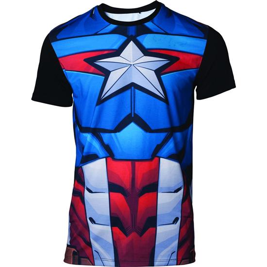 Avengers: Captain America Sublimation T-Shirt