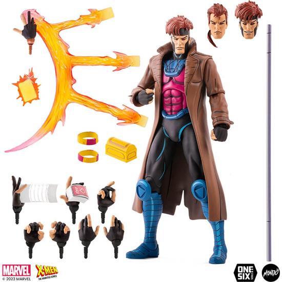 X-Men: Gambit (X-Men Animated) Action Figure 1/6 30 cm