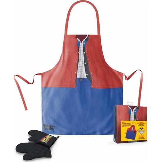 Back To The Future: Back to the Future cooking apron with glove Marty McFly
