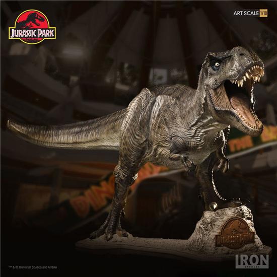 Jurassic Park & World: Jurassic Park Art Scale Statue 1/10 T-Rex 44 cm