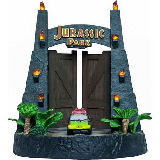 Jurassic Park & World: Jurassic Park Gates Environment Sculpture 20 x 28 cm