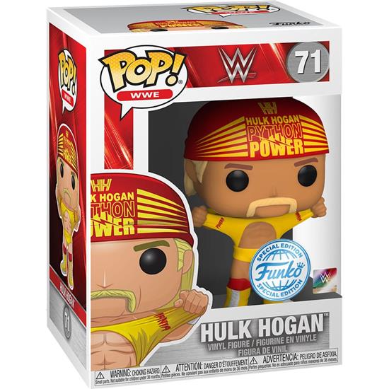 Wrestling: Hulk Hogan (Wrestlemania 3) Exclusive WWE Vinyl Figur (#71)