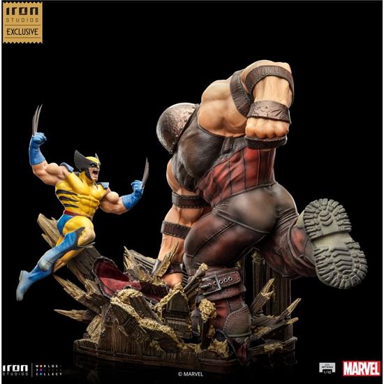 X-Men: Wolverine vs Juggernaut BDS Art Scale Statue 1/10 30 cm