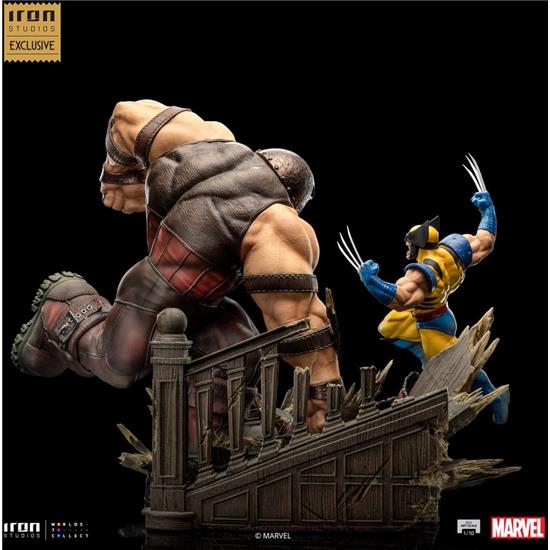X-Men: Wolverine vs Juggernaut BDS Art Scale Statue 1/10 30 cm