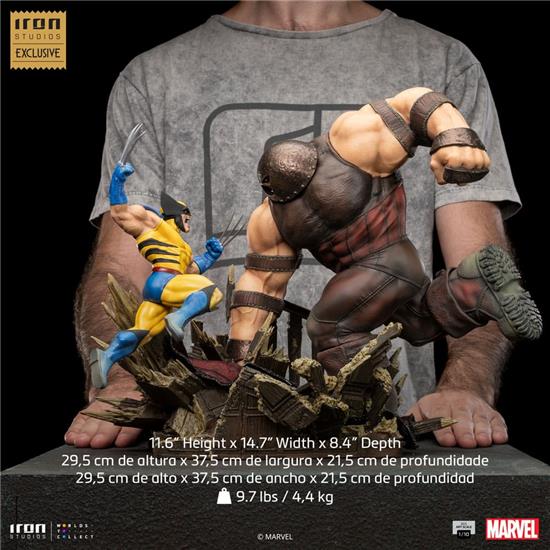 X-Men: Wolverine vs Juggernaut BDS Art Scale Statue 1/10 30 cm