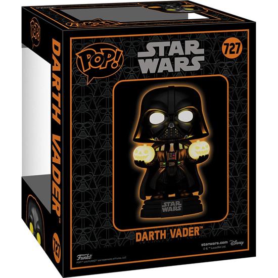 Star Wars: Darth Vader Halloween Med Lys Super Sized POP! Vinyl Figur (#727)