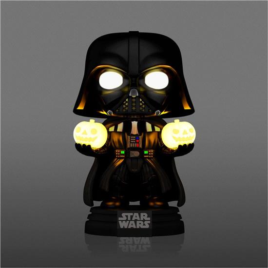 Star Wars: Darth Vader Halloween Med Lys Super Sized POP! Vinyl Figur (#727)