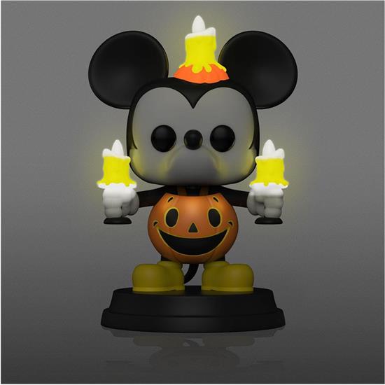 Diverse: Mickey Mouse Halloween Med Lys Super Sized POP! Vinyl Figur (#1493)