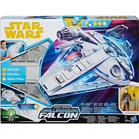 Star Wars: Star Wars Solo Force Link 2.0 Vehicle with Figure 2018 Kessel Run Millennium Falcon
