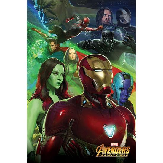 Avengers: Iron Man Plakat (del 3 af 3)
