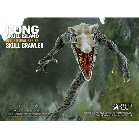 Diverse: Kong Skull Island Deform Real Series Soft Vinyl Statue Skull Crawler 16 cm