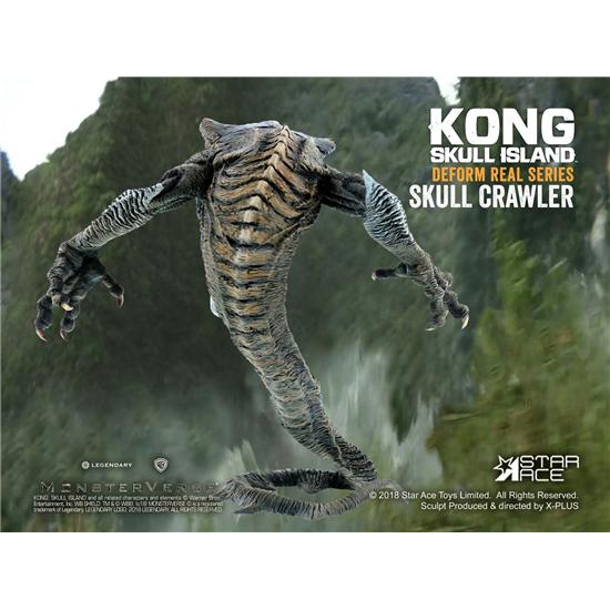 Diverse: Kong Skull Island Deform Real Series Soft Vinyl Statue Skull Crawler 16 cm