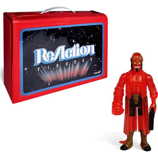 Hellboy: Hellboy ReAction Carry Case with Action Figure Hellboy Clear Red Variant SDCC 2018