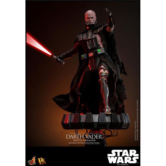 Star Wars: Darth Vader (Battle Damaged) Action Figure 1/6 35 cm