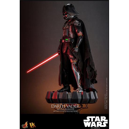 Star Wars: Darth Vader (Battle Damaged) Action Figure 1/6 35 cm