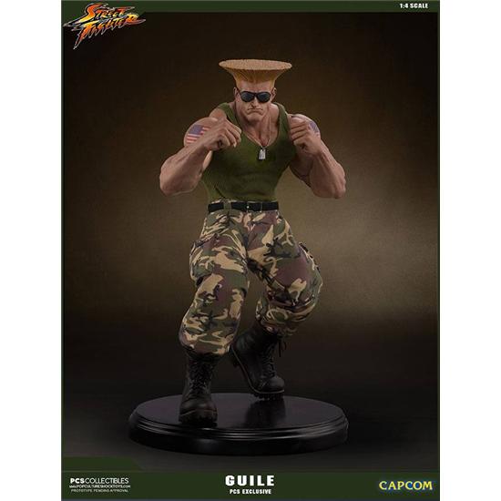 Street Fighter: Street Fighter Mixed Media Statue 1/4 Guile PCS Exclusive 44 cm