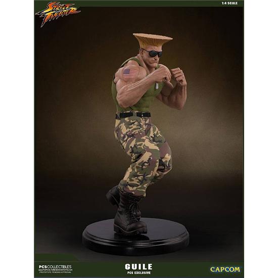 Street Fighter: Street Fighter Mixed Media Statue 1/4 Guile PCS Exclusive 44 cm