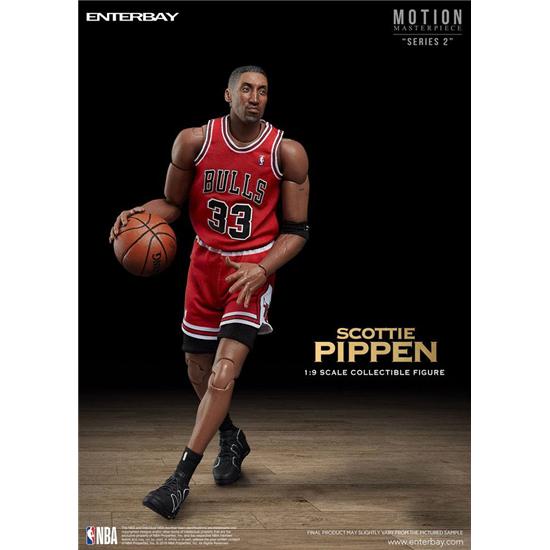 NBA: NBA Collection Motion Masterpiece Actionfigur 1/9 Scottie Pippen 23 cm