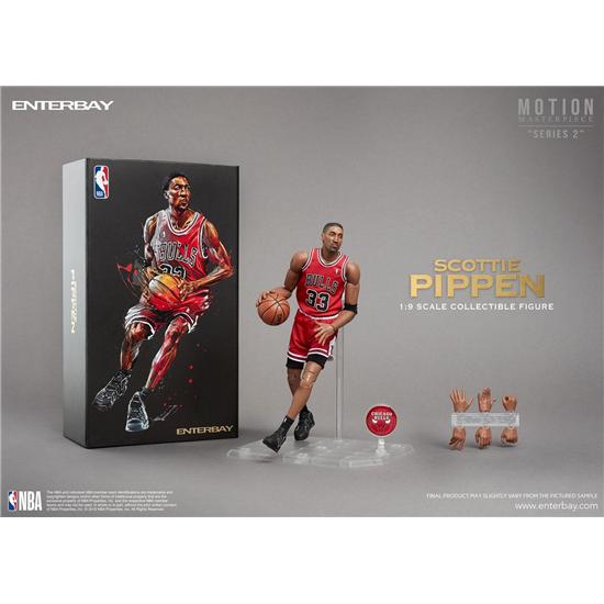 NBA: NBA Collection Motion Masterpiece Actionfigur 1/9 Scottie Pippen 23 cm