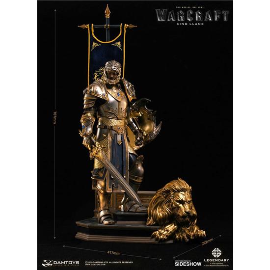 World Of Warcraft: Warcraft Epic Series Premium Statue King Llane 70 cm