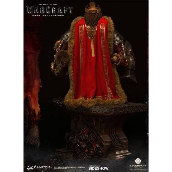 World Of Warcraft: Warcraft Epic Series Premium Statue Magni Bronzebeard 65 cm