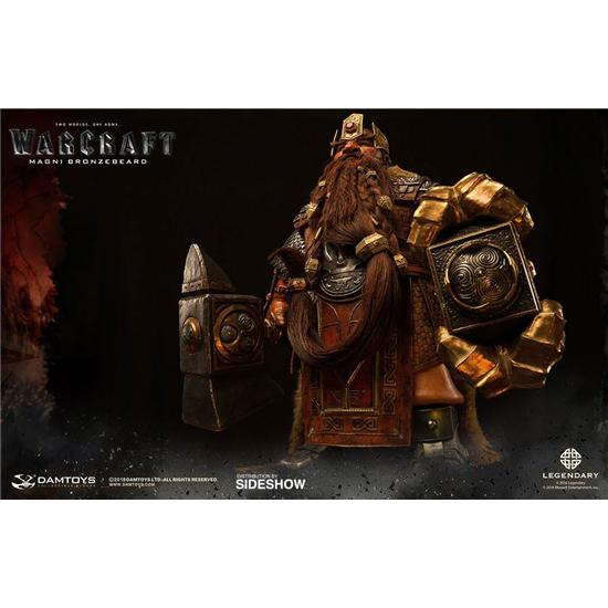 World Of Warcraft: Warcraft Epic Series Premium Statue Magni Bronzebeard 65 cm