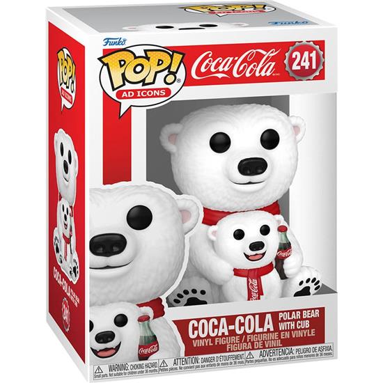 Coca Cola: Coca-Cola Polar Bear & Cup POP! Vinyl Figur (#241)