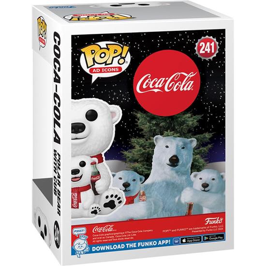 Coca Cola: Coca-Cola Polar Bear & Cup POP! Vinyl Figur (#241)