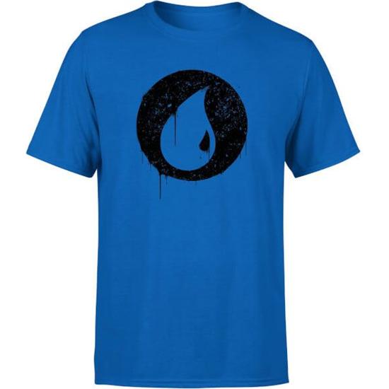 Magic the Gathering: Magic the Gathering T-Shirt Blue Mana Splatter