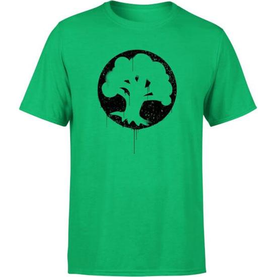 Magic the Gathering: Magic the Gathering T-Shirt Green Mana Splatter