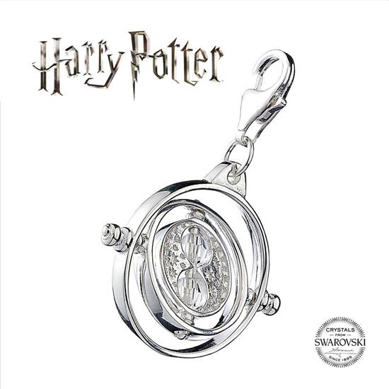 Harry Potter: Time Turner Swarovksi Charm (Sterling Sølv)
