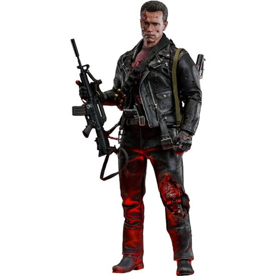 Terminator: T-800 Battle Damaged Version 2.0 Movie Masterpiece Action Figure 1/6 32 cm