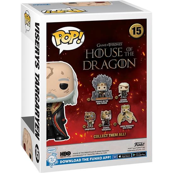 House of the Dragon: Masked Viserys POP! TV Vinyl Figur (#15) - CHASE