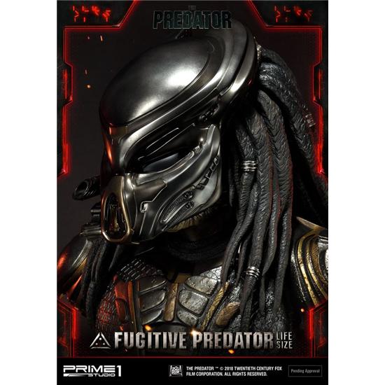 Predator: Predator 2018 Bust 1/1 Fugitive Predator 76 cm