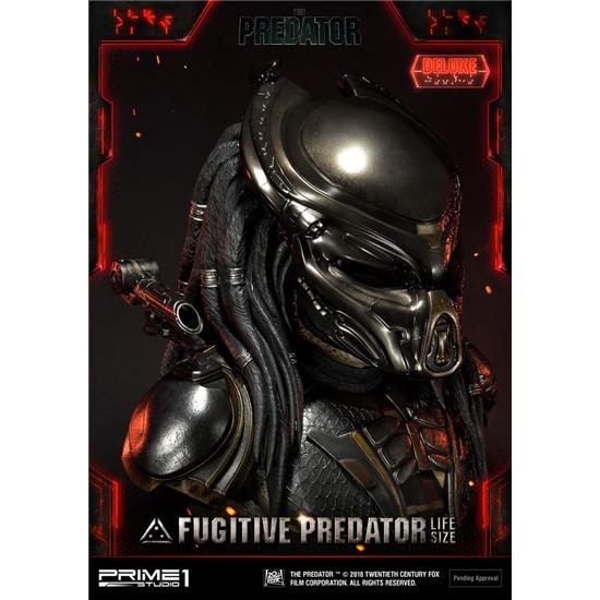 Predator: Predator 2018 Bust 1/1 Fugitive Predator Deluxe Ver. 76 cm