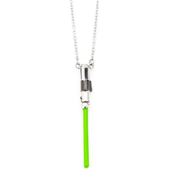 Star Wars: Star Wars Stainless Steel Pendant with Chain Yoda Light Saber