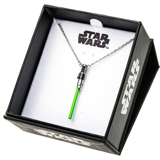 Star Wars: Star Wars Stainless Steel Pendant with Chain Yoda Light Saber
