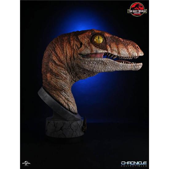 Jurassic Park & World: Jurassic Park 2 Bust 1/1 Male Raptor 76 cm