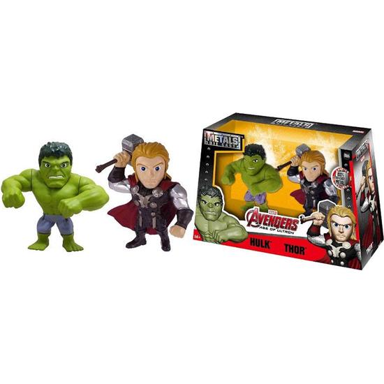 Avengers: Marvel Metals Die Cast Figures Thor & Hulk 10 cm