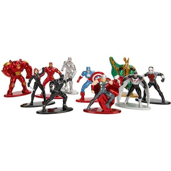 Marvel: Marvel Comics Nano Metalfigs Diecast Mini Figures 10-Pack Wave 1 4 cm