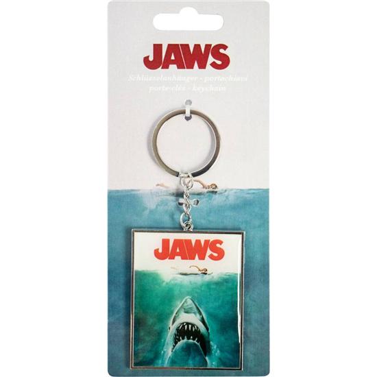 Jaws - Dødens Gab: Jaws Logo Metal Nøglering