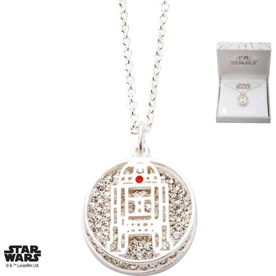 Star Wars: Star Wars Pendant & Necklace R2-D2 (silver plated)