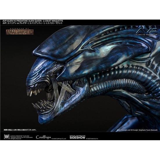 Alien vs. Predator: Aliens vs Predator Bust Maquette 1/3 Alien Queen Deluxe Version 70 cm